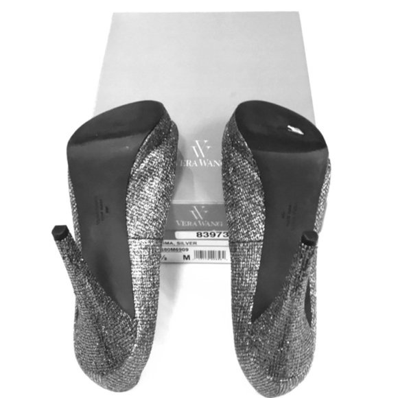 VERA WANG Collection Selima Silver Pumps - Picture 5 of 5